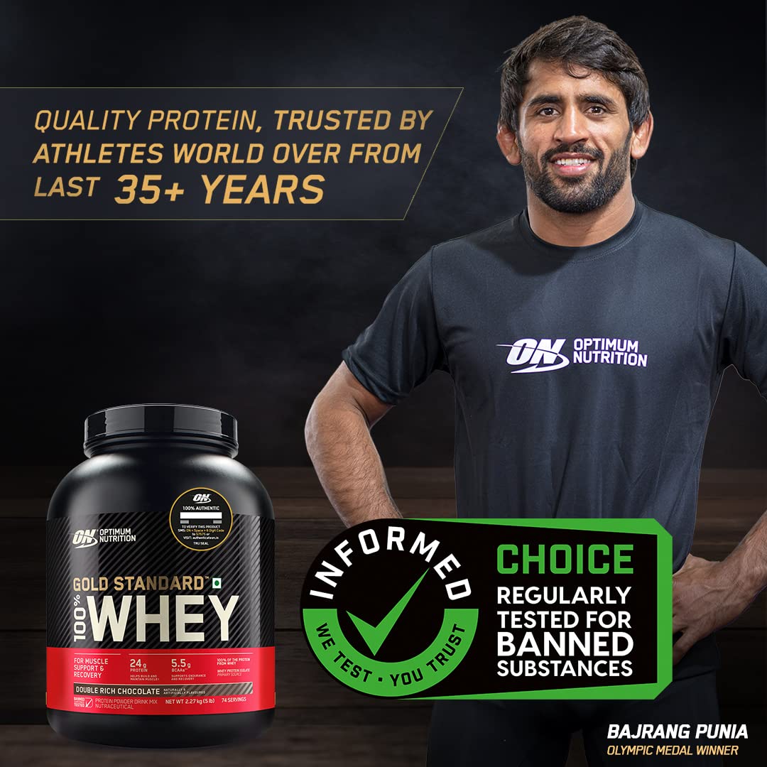 Optimum Nutrition (ON) Gold Standard 100% Whey 1 Lbs