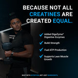 Clear Supps Creatine Monohydrate Micronized with DigeZyme 100g | Unflavoured