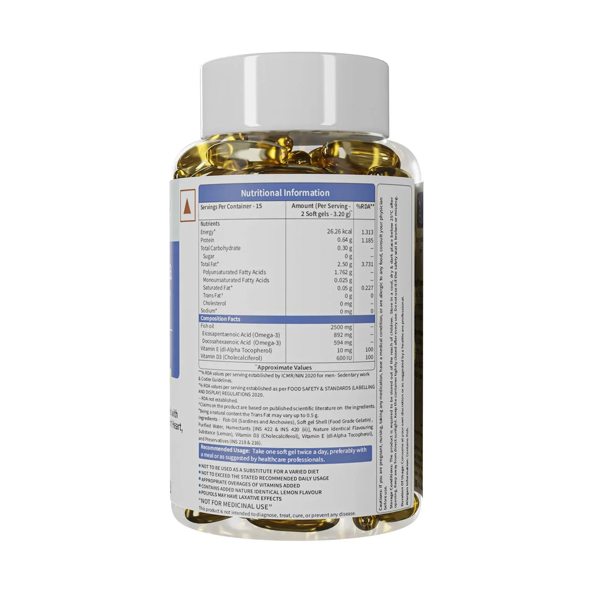 Neuherbs Deep Sea Fish Oil 30 Caps