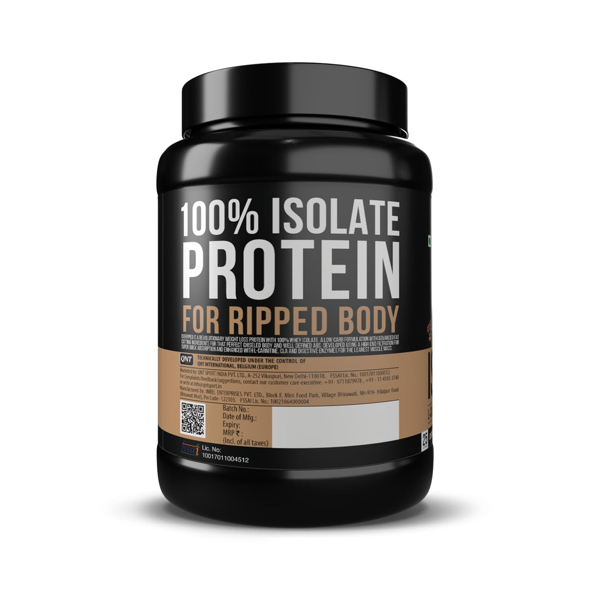 QNT Iso Ripped Whey Isolate Protein - 2.2 Lbs ( 1 Kg)