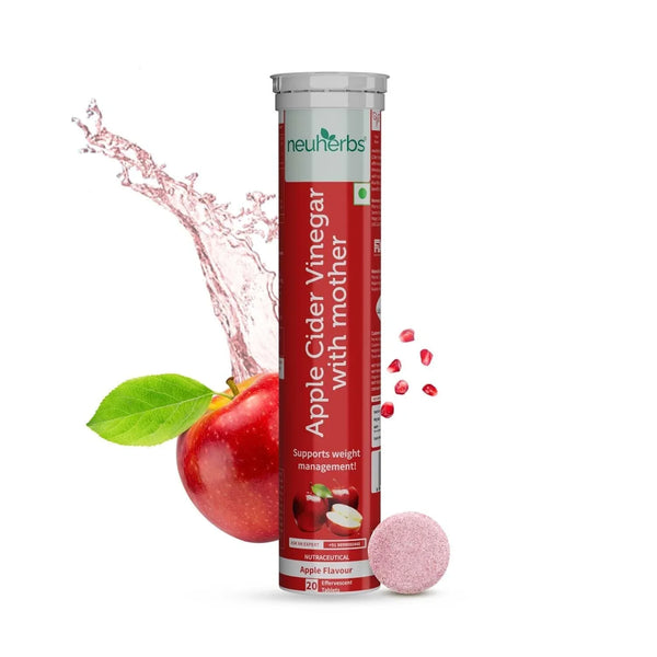 Neuherbs Apple Cider Vinegar Effervescent 20 Tab