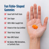 Nordic Naturals Zero Sugar Omega-3 Fishies | 300mg Omega-3 Fish Oil Gummies | EPA & DHA | 36 Gummies