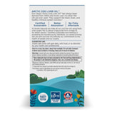 Nordic Naturals Arctic Cod Liver Oil | 750mg Omega-3 Fish Oil | EPA & DHA | 180 Softgels | 313g