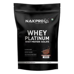 NAKPRO Platinum Whey Protein Isolate 1 Kg