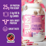 RAW Essential CBUM Itholate Whey Isolate Protein 25 Servings | Grass-Fed Whey Protein Isolate