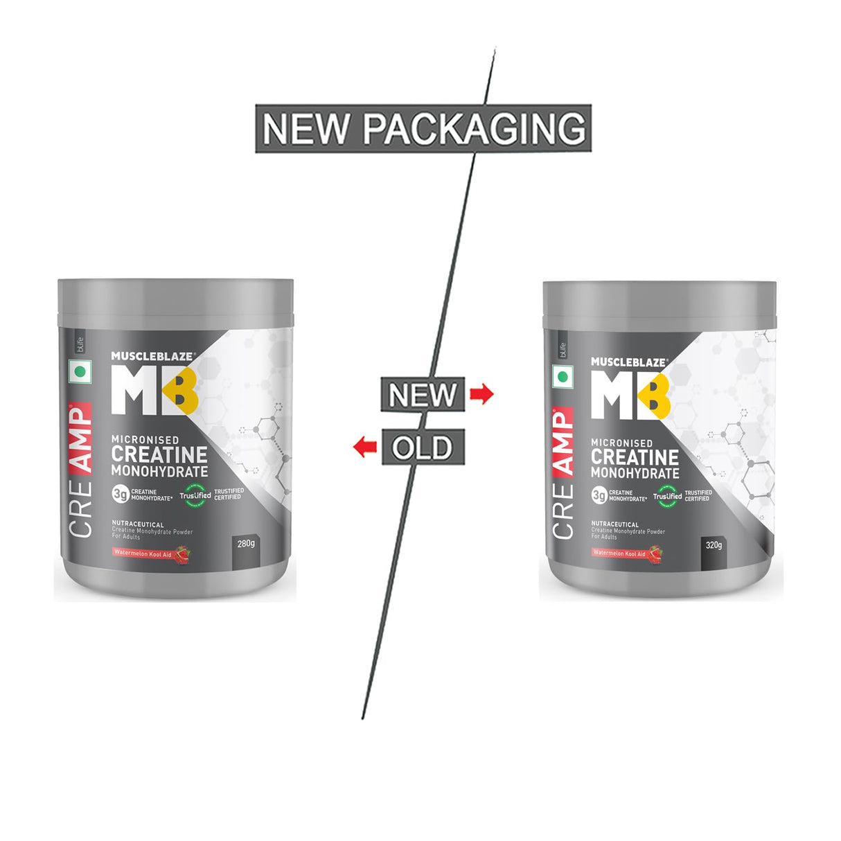 MuscleBlaze Creatine Monohydrate CreAMP