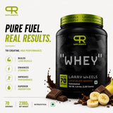 PR Supplements Larry Wheels Whey Protein Powder 2.38kg | Whey Protein Supplement