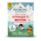 Nordic Naturals Zero Sugar Omega-3 Fishies | 300mg Omega-3 Fish Oil Gummies | EPA & DHA | 36 Gummies