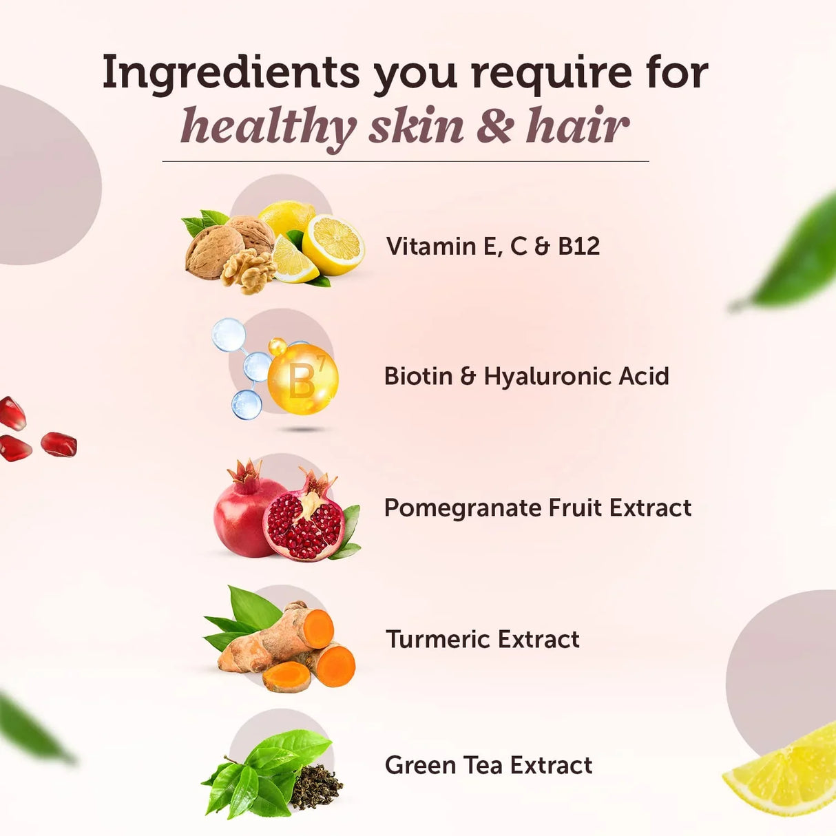 Neuherbs Hair Skin Vitamins 60 Cap