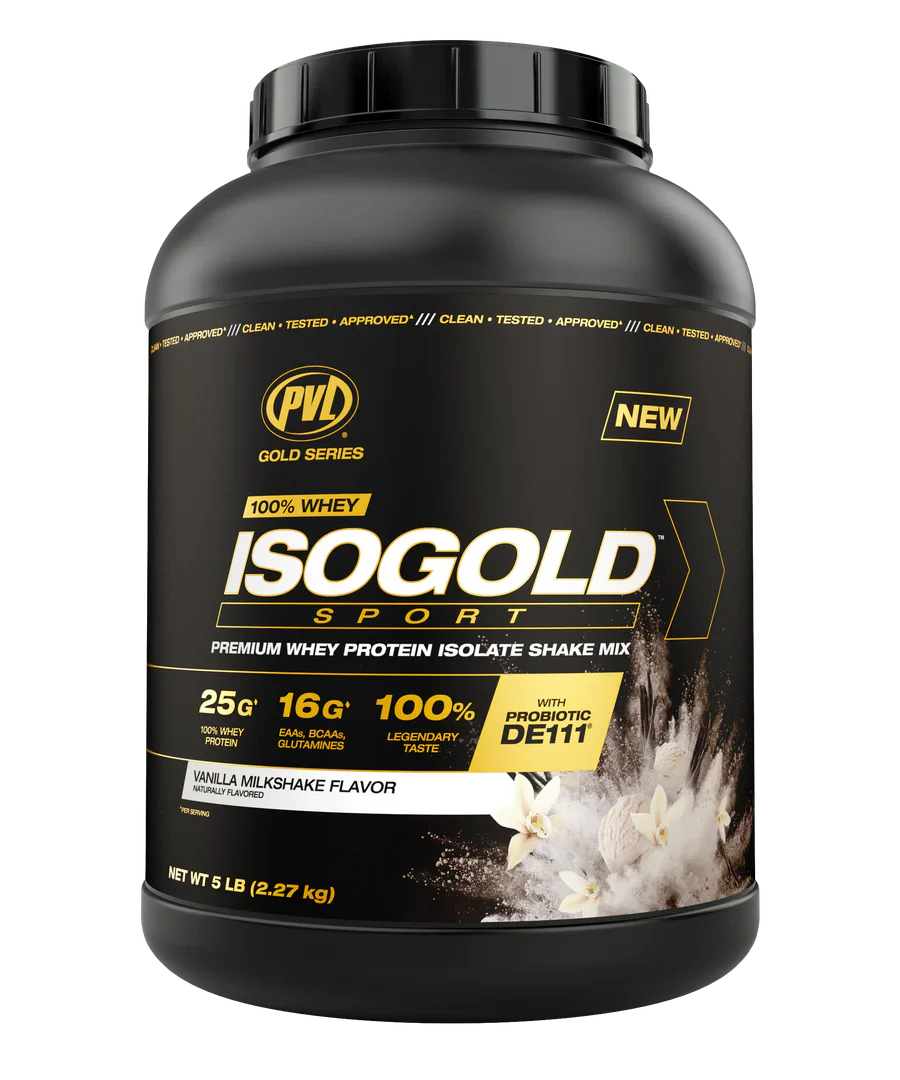 PVL Gold Series IsoGold Whey Protein | 5 Lbs