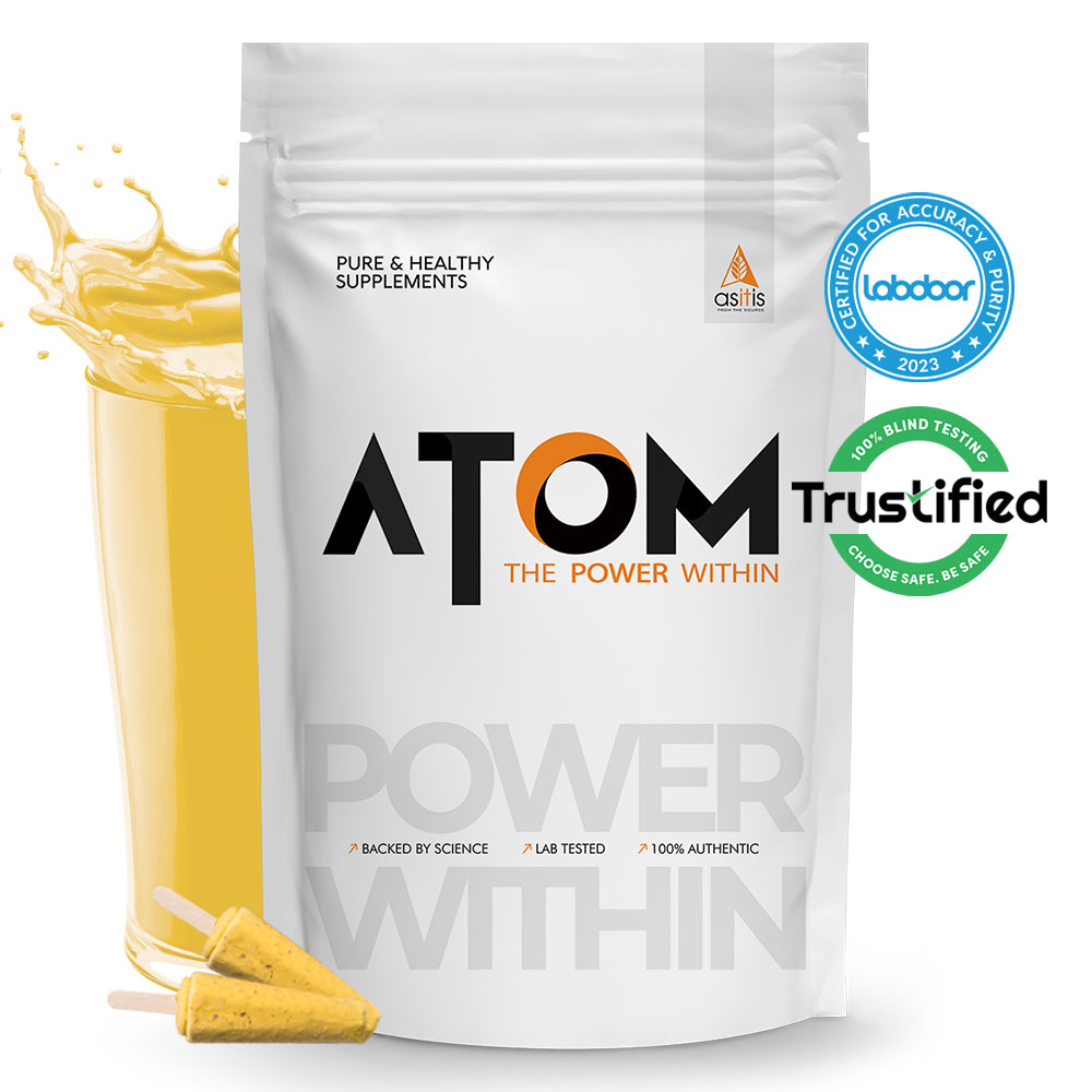 AS-IT-IS Atom Whey Protein with Digestive Enzymes 1 kg - Nutristar