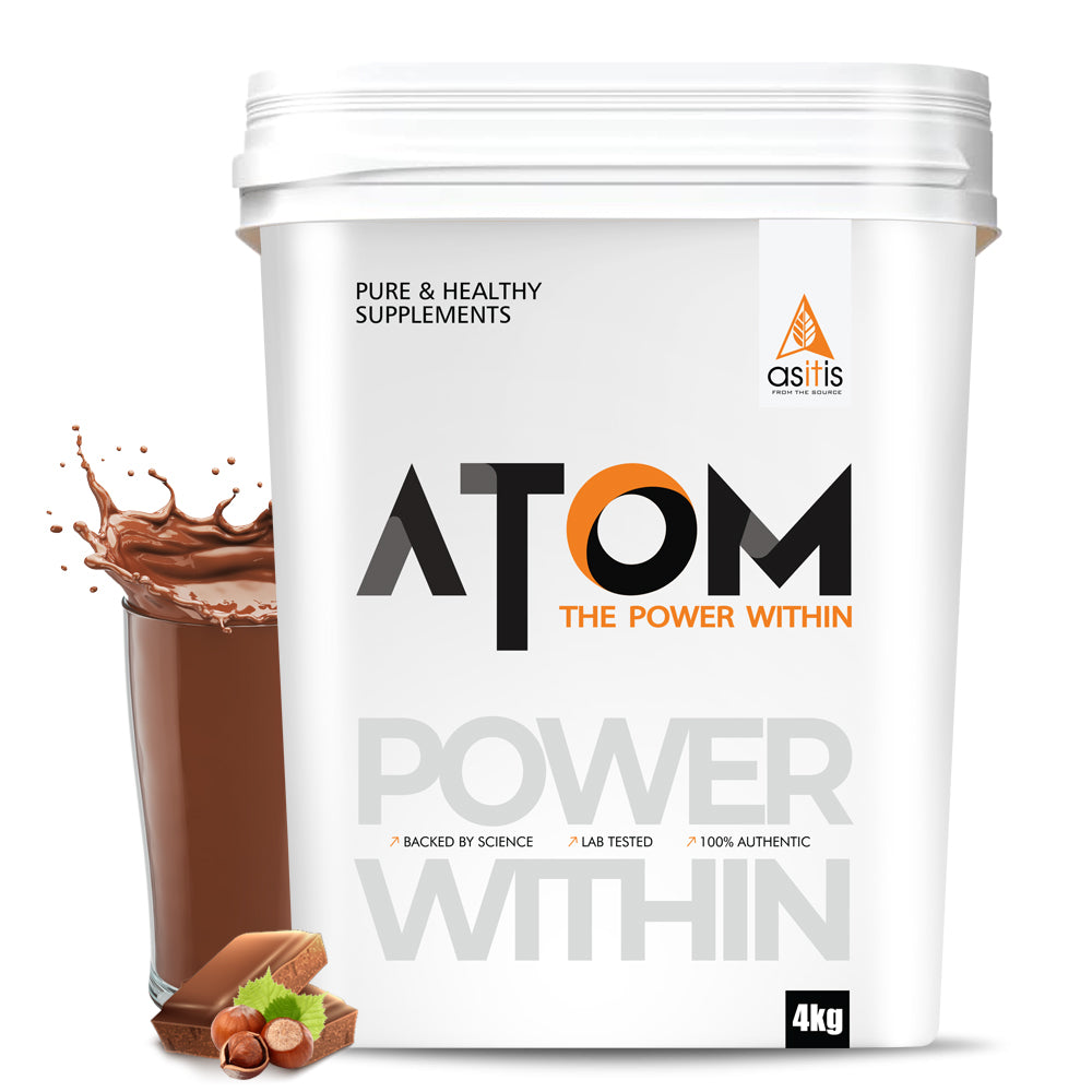 AS-IT-IS ATOM 100% Whey Protein Isolate -4 Kg - Nutristar