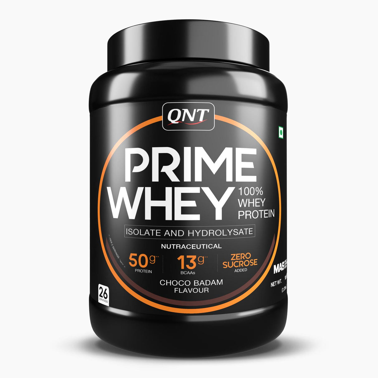 QNT Prime Whey 100 % Whey Isolate Protein , 2.2 Lbs