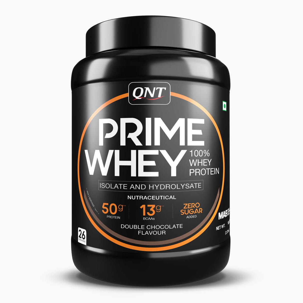 QNT Prime Whey 100 % Whey Isolate Protein , 2.2 Lbs