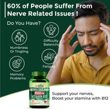 Vlado's Himalayan Organics Vitamin B12 1500mcg Tablets | 120 Veg Tablets | Methylcobalamin Supplement