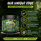 Gayor Essentials Pre Gayor Black 2.0 Pre-Workout Powder 676g | 200mg Caffeine