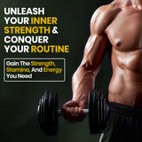 Vlado's Himalayan Organics, Testosterone Booster with Tribulus Ashwagandha Zinc - 60 Veg Tablets