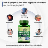 Vlado's Himalayan Organics, Probiotics 50 Billion CFU with Prebiotic 150mg - 60 Veg Capsules