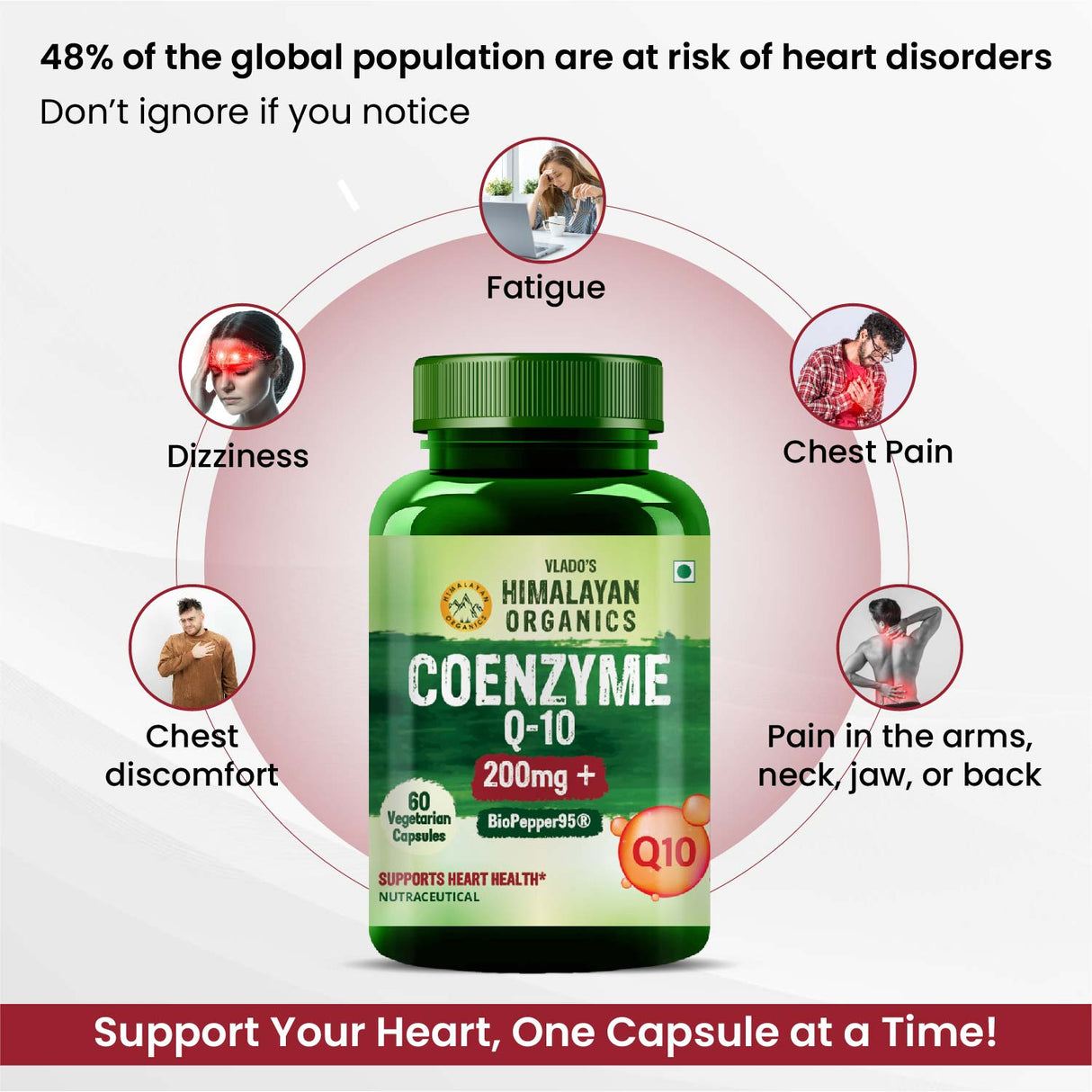 Vlado's Himalayan Organics, CoQ10, 200mg - 60 Veg Capsules