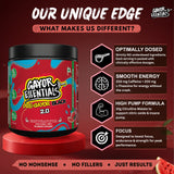 Gayor Essentials Pre Gayor Black 2.0 Pre-Workout Powder 338g | 200mg Caffeine