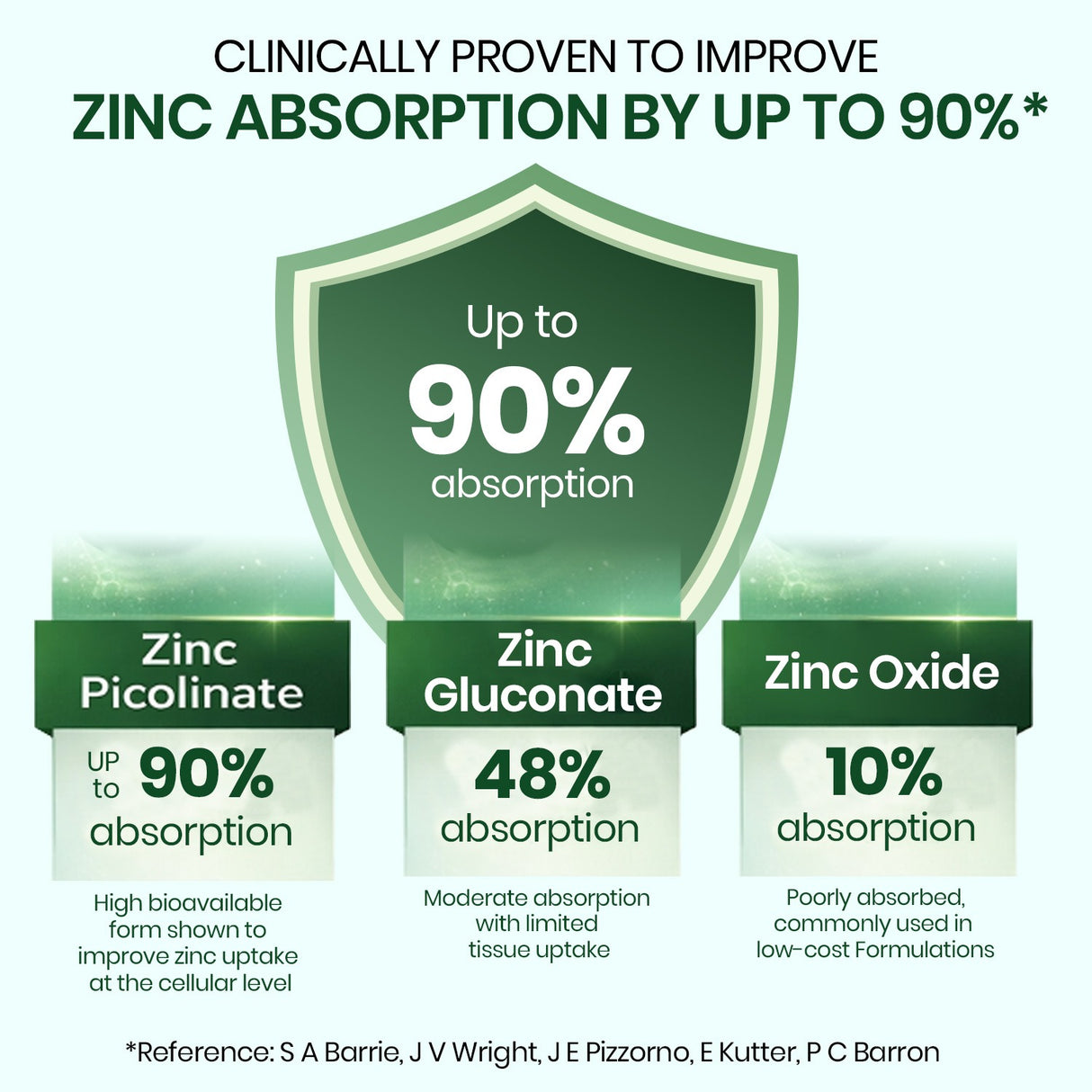 Vlado's Himalayan Organics Zinc Picolinate with Vitamin C & Copper | 120 Capsules | Immunity Support