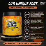 Gayor Essentials Pre Gayor Black 2.0 Pre-Workout Powder 338g | 200mg Caffeine