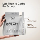 Wellbeing Nutrition Whey Protein Isolate 26g | 4B CFU Probiotics | 2 Kg