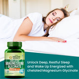 Vlado’s Himalayan Organics Magnesium Glycinate 2000mg | Sleep & Muscle Support | 30 Tabs