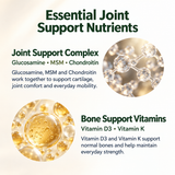 Vlado's Himalayan Organics, Plant Based Joint Support with Boswellia Ashwagandha - 60 Veg Tablets