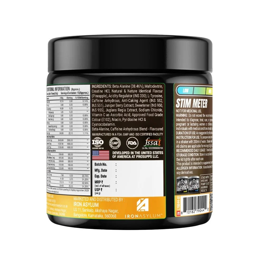 ProSupps HYDE XTREME Pre-Workout - 15 Servings