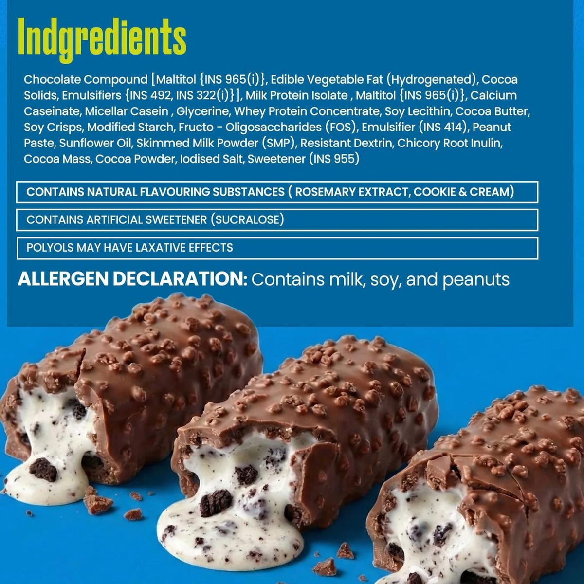 Pureluxe Nutrition Unburdened Protein Bars 55g | 20g Protein | Pack of 6