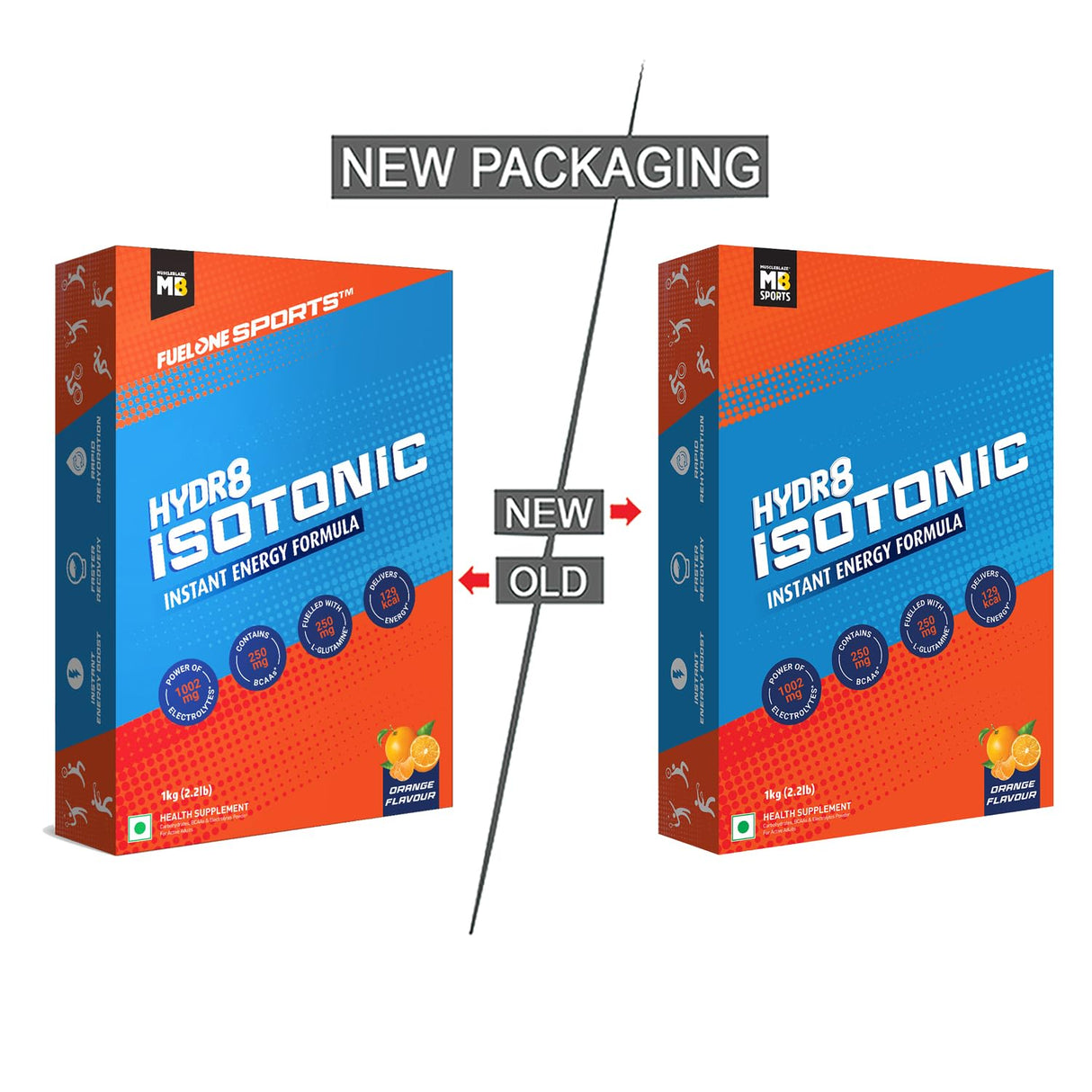 MuscleBlaze Isotonic Instant Energy Drink Formula - 1 Kg