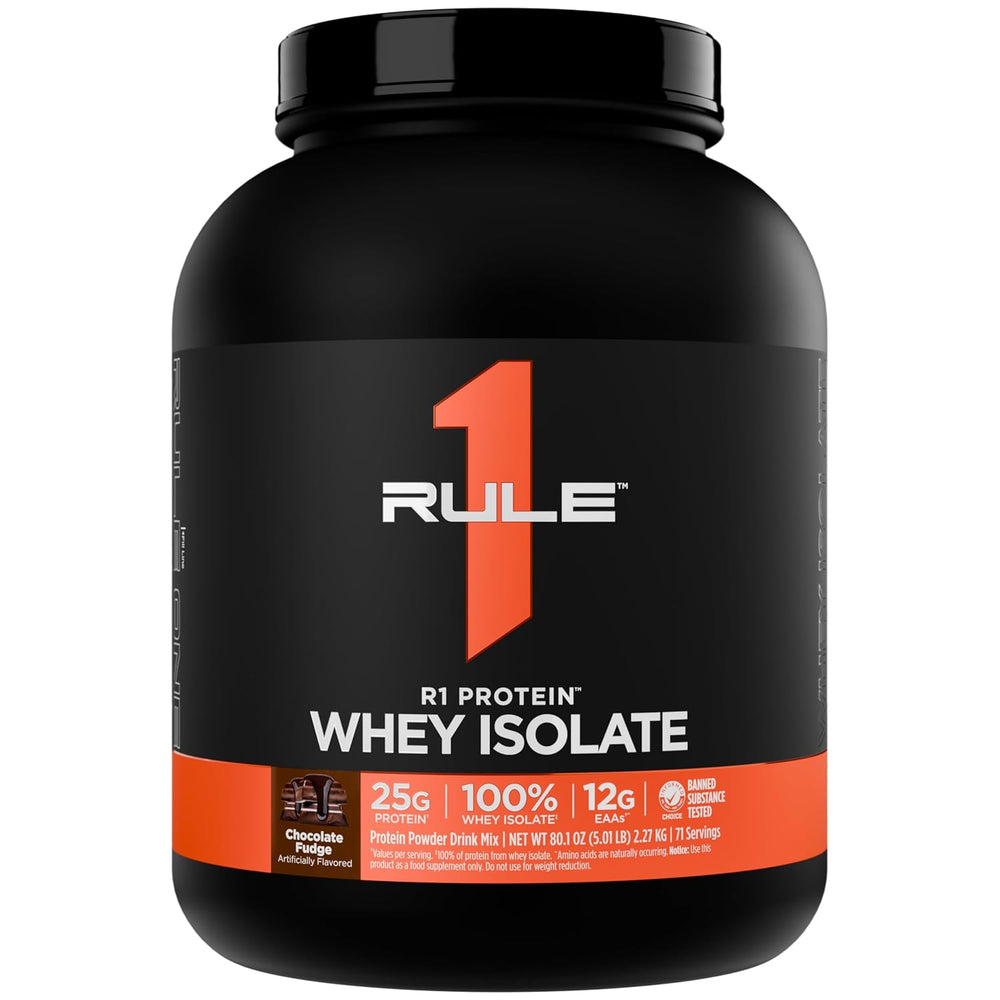 RULE1 100% Isolate Whey Protein , 2.27 kg