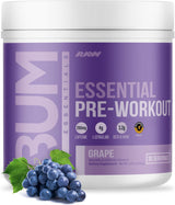 RAW Essential Pre-Workout Powder | Caffeine, L-Citrulline, L-Tyrosine & Beta-Alanine
