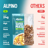 Alpino Super Muesli (Whole Grain Breakfast Cereal) - 750 gm