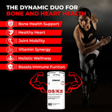 Enhanced Labs Vitamin D3 + K2 Supplement – 60 Capsules | Bone & Immune Support