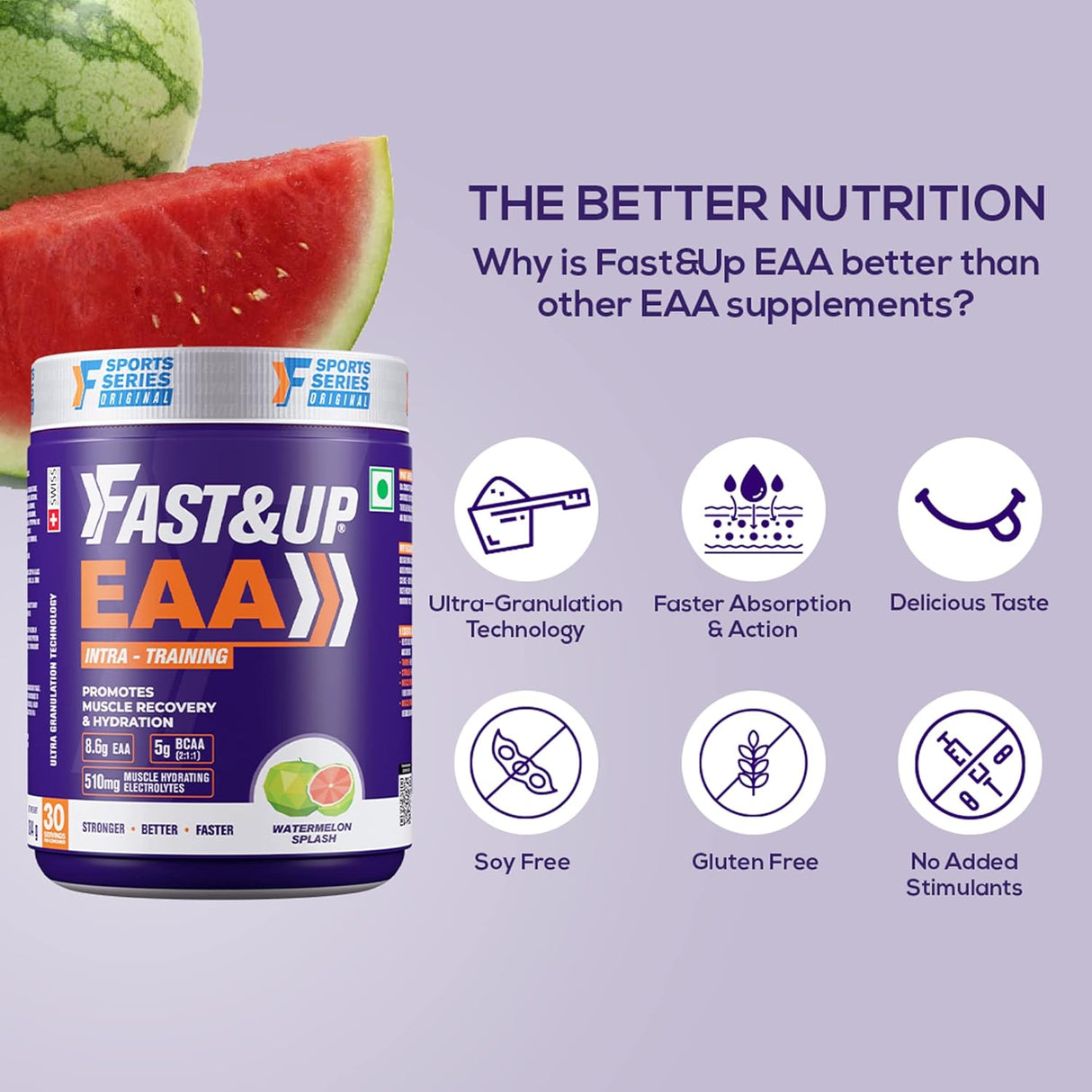 Fast&Up EAA Intra-Training 419G (30 Servings)