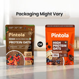 Pintola High Protein Oats Dark Chocolate 1 Kg | 26g Protein |  Breakfast Cereal