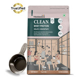 TrueBasics Clean Whey Protein Powder Isolate & Concentrate Blend (1 Kg) | 25g Protein | Trustified Gold Certified