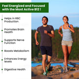 Vlado's Himalayan Organics, Vitamin B12, 500mcg - 60 Veg Tablets
