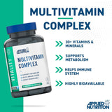 Applied Nutrition Multivitamin Complex 72g | 90 Capsules (30 Servings)