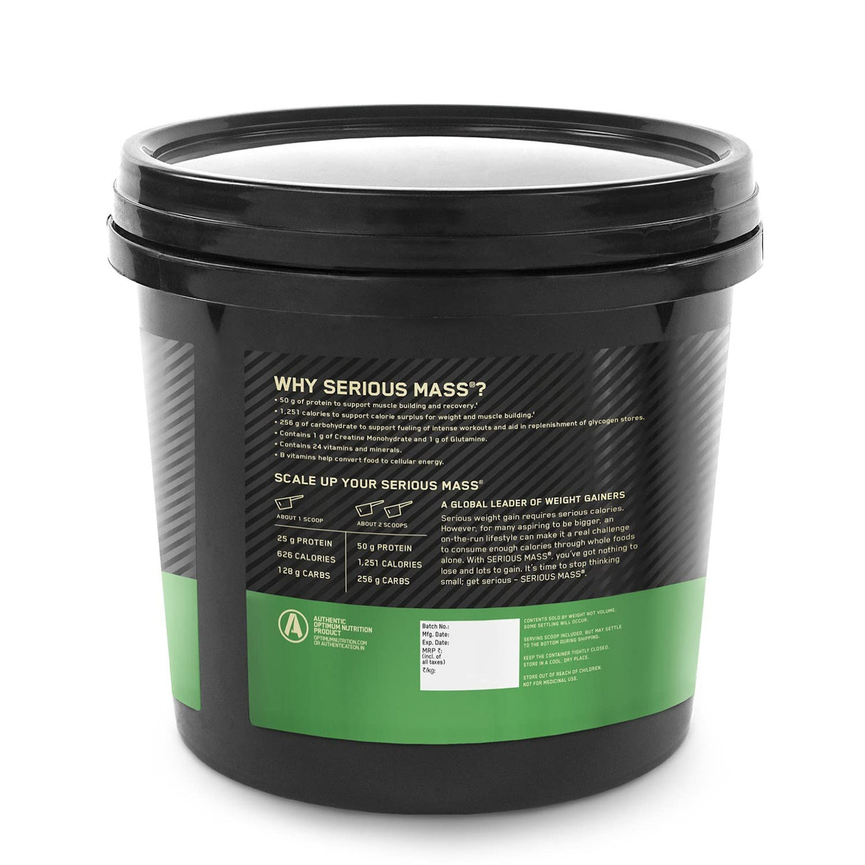Optimum Nutrition (ON) Serious Mass - 11 Lbs