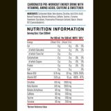 Applied Nutrition ABE Pre-Workout RTD | Sugar-Free Carbonated Drink | 330ml x 12