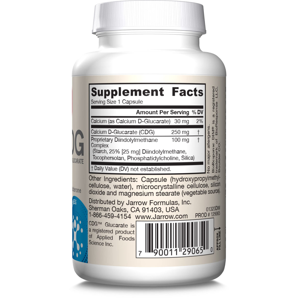 Jarrow Formulas Vegan DIM + CDG | 30 Veggie Capsules