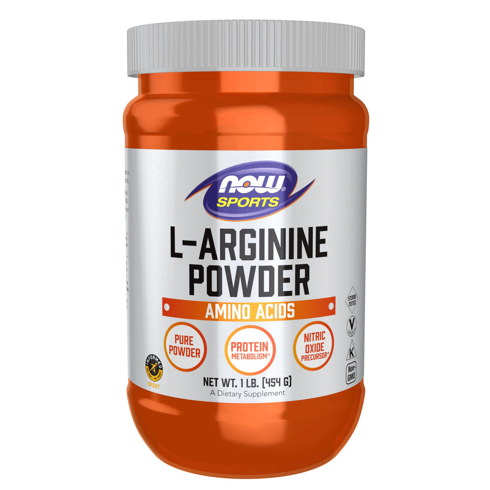 NOW Sports L-Arginine Powder | Amino Acid | 454g