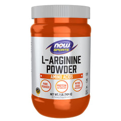 NOW Sports L-Arginine Powder | Amino Acid | 454g