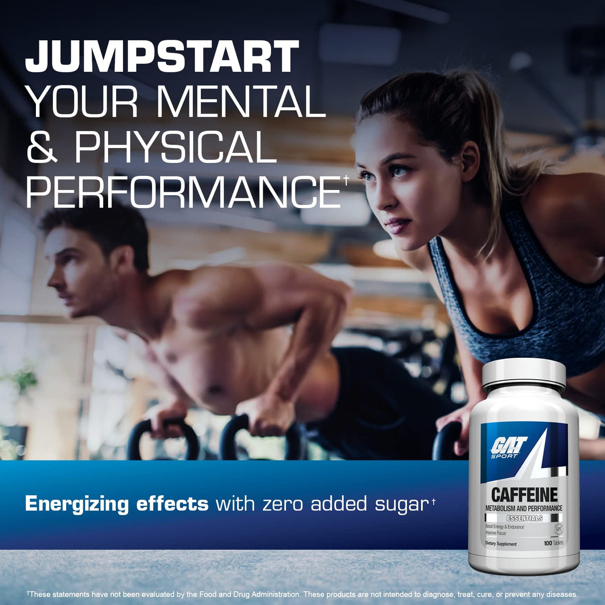 GAT Essentials Caffeine Metabolism and Performance - 100 Tablets