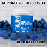 RAW Essential Pre-Workout Powder | Caffeine, L-Citrulline, L-Tyrosine & Beta-Alanine