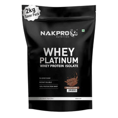 NAKPRO Platinum Whey Protein Isolate 2 Kg