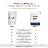 AS-IT-IS Atom Whey Protein with Digestive Enzymes - 4 Kg  (8.8 Lbs)